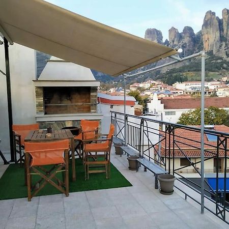 Best View Of Meteora In "Stavros Home" Kalambáka Kültér fotó