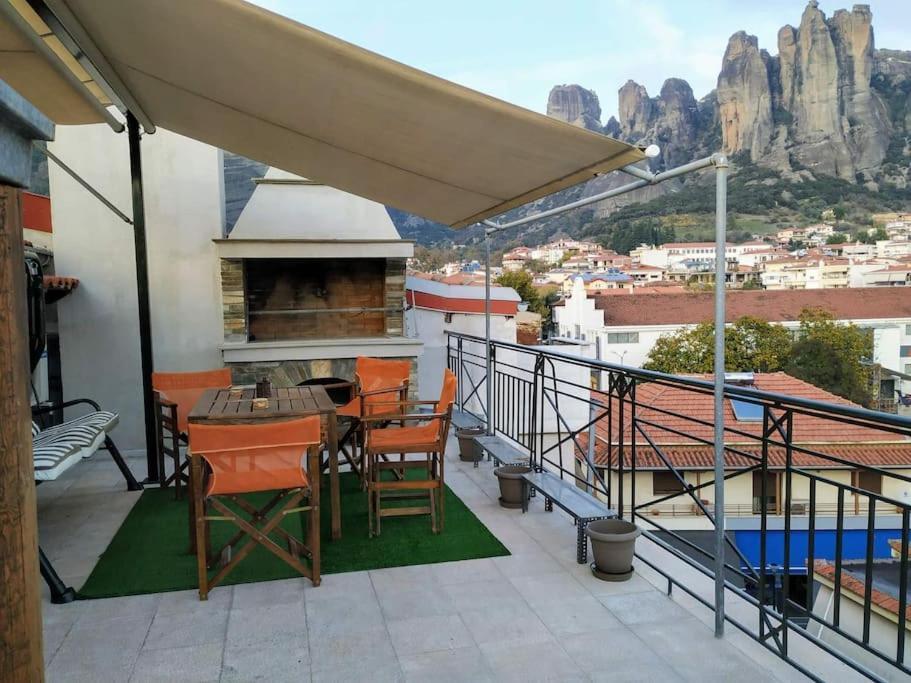 Best View Of Meteora In "Stavros Home" Kalambáka Kültér fotó